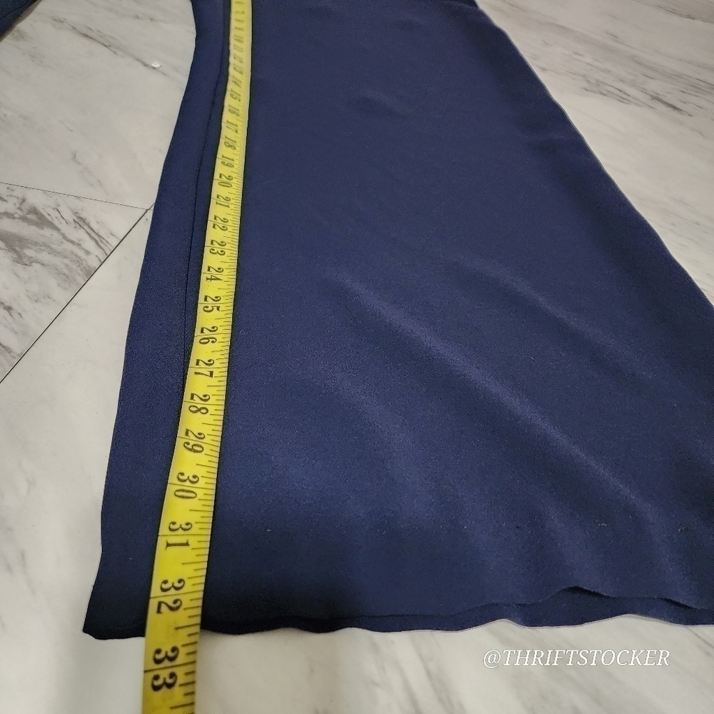 Trina Turk navy blue wide leg pants - Picture 8 of 10